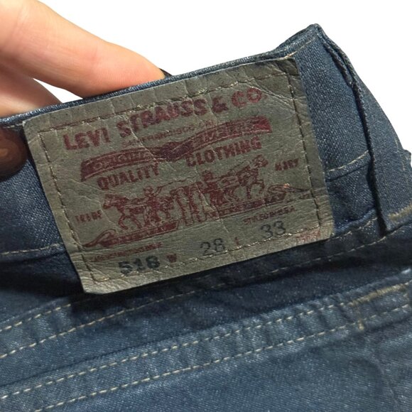 y2k Levi’s 518 Bootcut Jeans – Made in Brazil (Early 2000s) – Size 28 W 33 L - Picture 5 of 8
